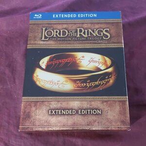 Lord of the Rings the motion picture trilogy extended edition 15 dvd box set